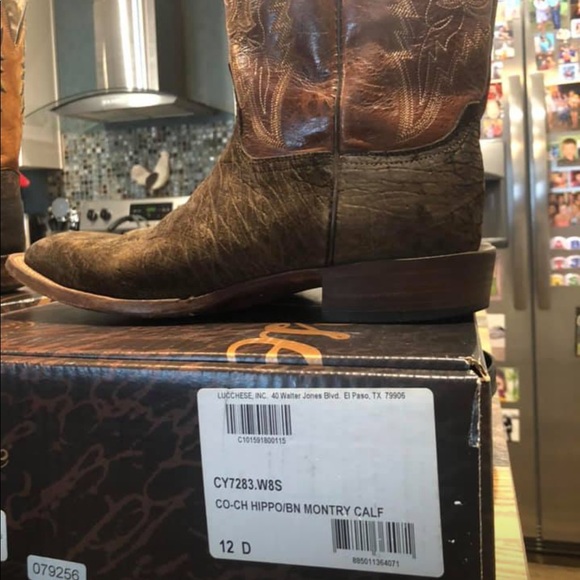 lucchese hippo boots